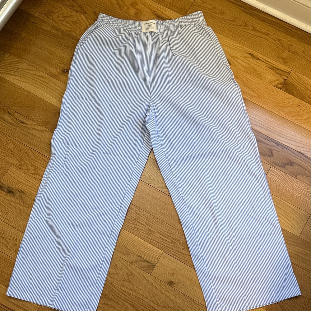 Women’s blue Striped Pants